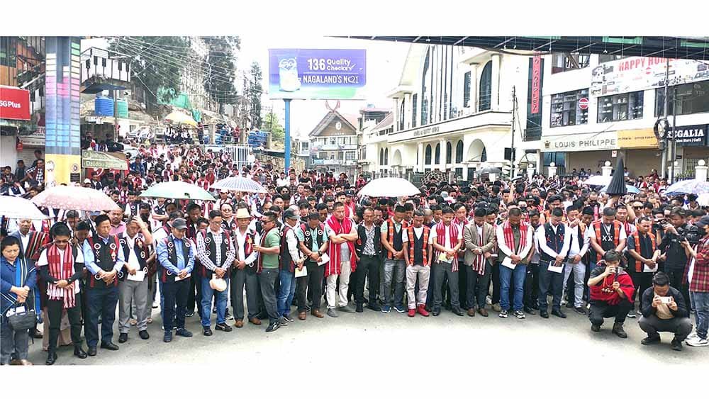 Mass rally in Kohima against Indo-Myanmar border fencing