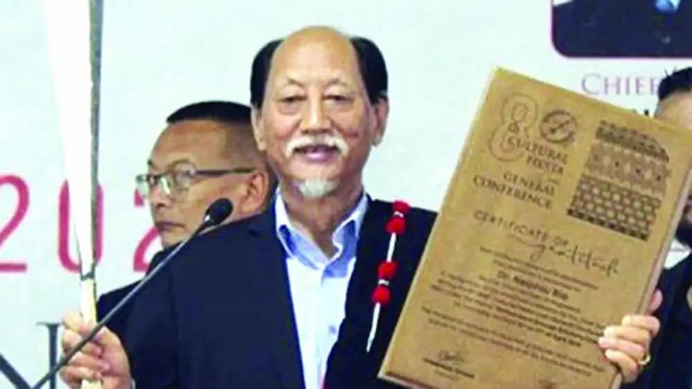 Chief Minister Rio's Address at the 8th ENSF General Conference: A Commitment to Uplifting Eastern Nagaland