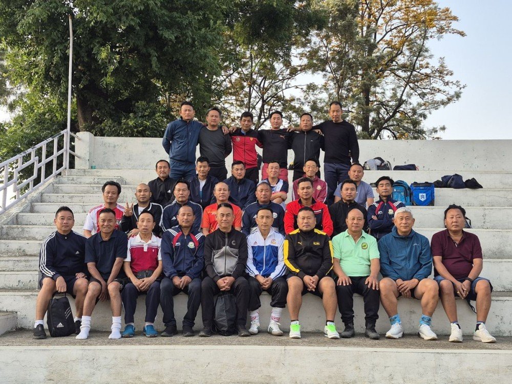 Nagaland Fields Two Football Teams at 7th National Masters Games 2025