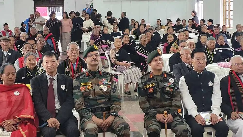 Celebrating Two Decades of Respect: Friends of 80 Plus Kohima Village Honors Elders on 20th Foundation Day