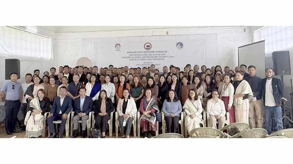 SARA conduct training on adoption and foster care in Kohima