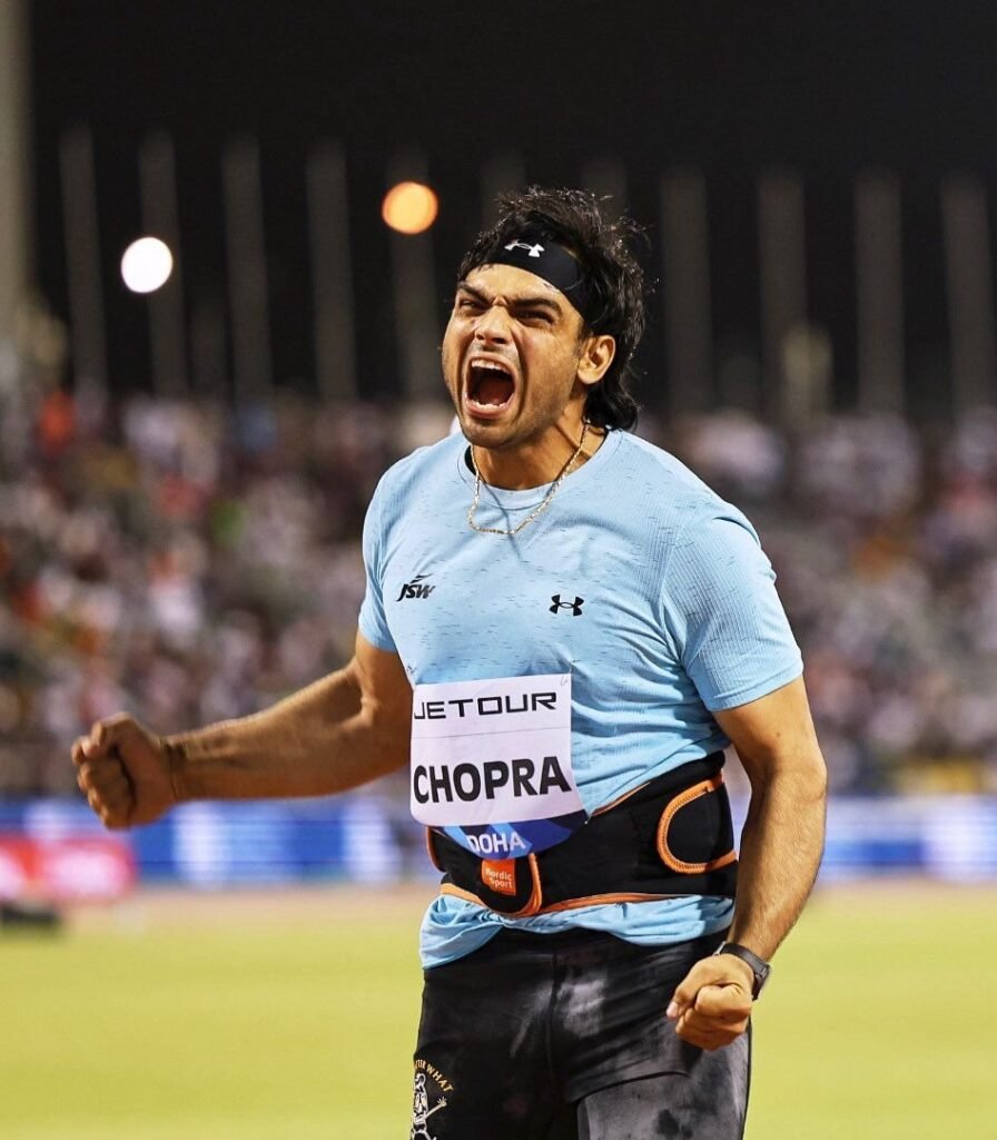 Neeraj Chopra Sets New Indian Record
