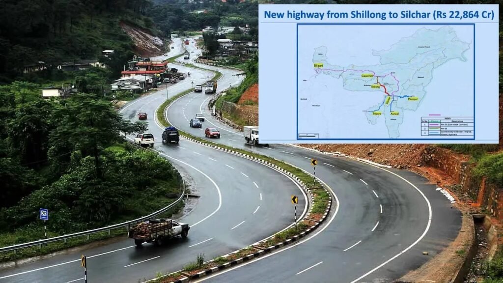 New highway from Shillong to Silchar