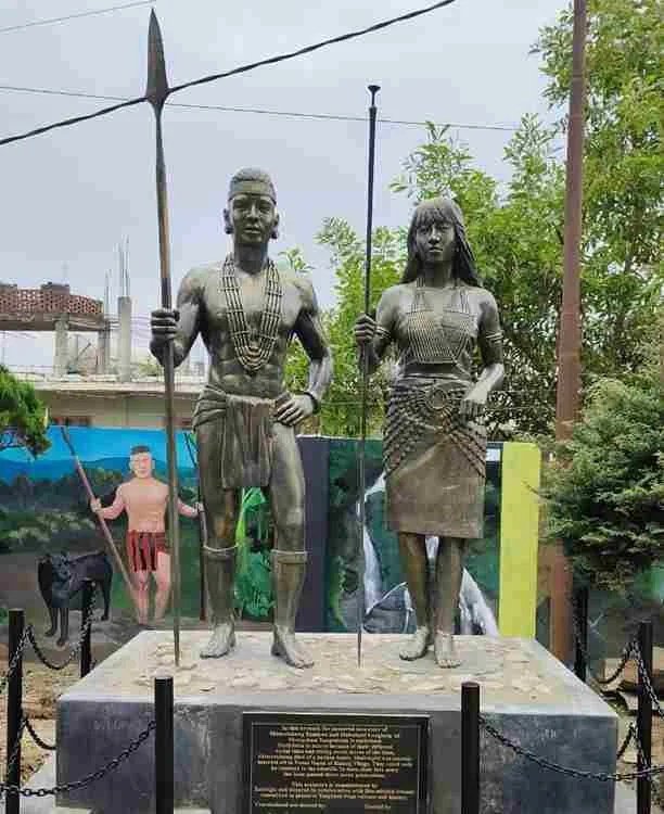 Shimreishang and Maitonphi Statue Unveiled in Ukhrul