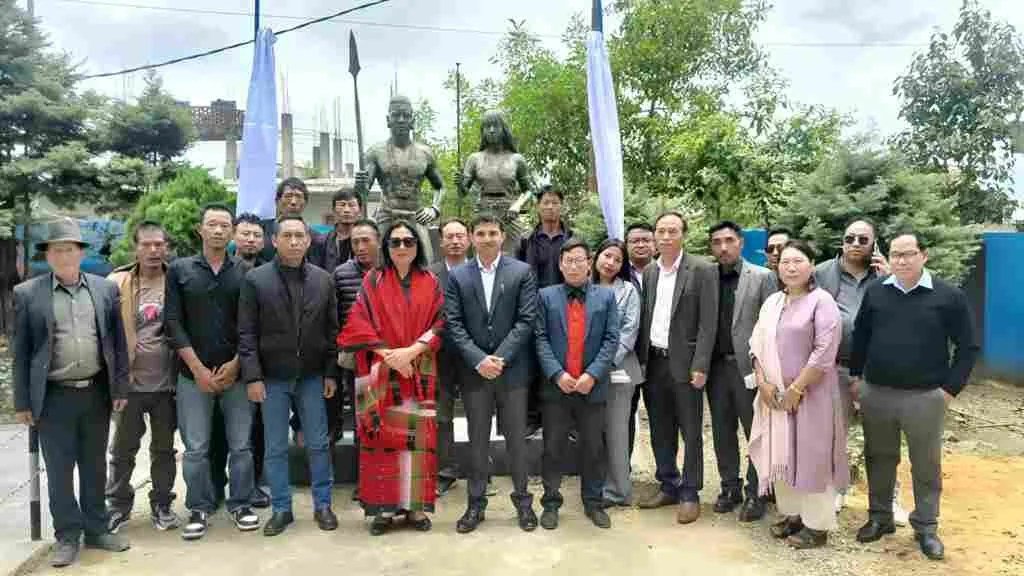 Shimreishang and Maitonphi Statue Unveiled in Ukhrul