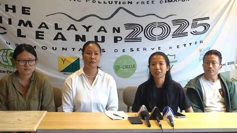 Dimapur Organization Unite for the Himalaya clean-up 2025