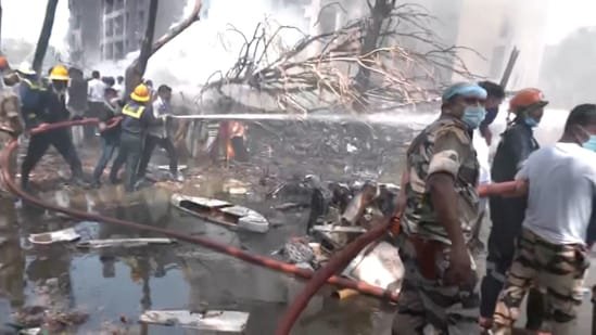 London-Bound Air India Jet Crashes in Ahmedabad