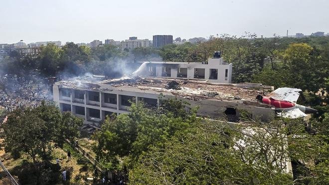 London-Bound Air India Jet Crashes in Ahmedabad