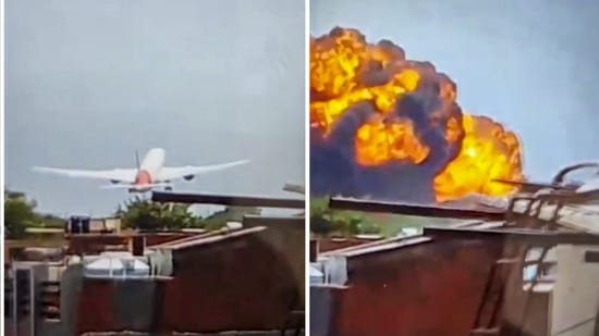London-Bound Air India Jet Crashes in Ahmedabad