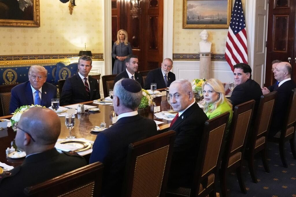 Trump hosts Netanyahu in push for Gaza deal