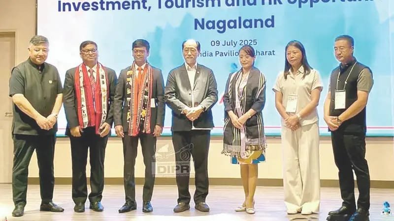 CM Rio showcases Nagaland’s investment potential at world Expo 2025