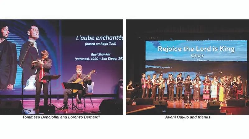 Italian classical musician captivate Dimapur