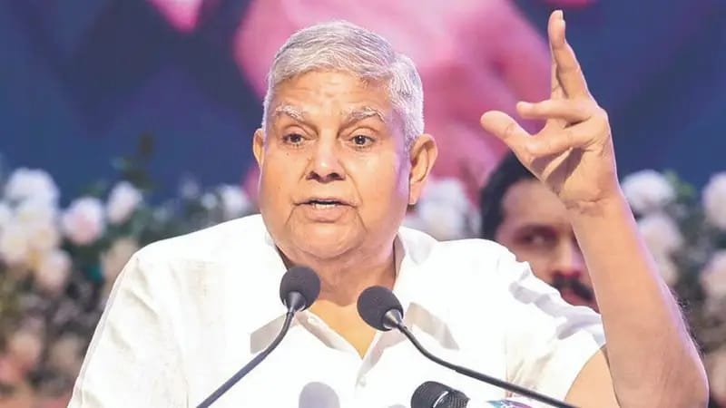 Vice President Jagdeep Dhankhar Resign due to medical reasons