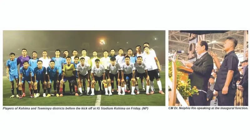 Dr. T. Ao Trophy Kicks Off in Nagaland as Kohima defeats Tseminyu in opener