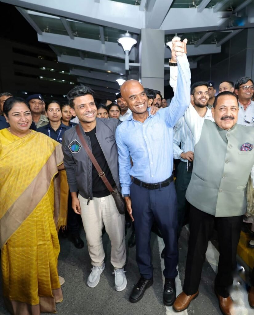 India Celebrates New Space Hero: Astronaut Shubhanshu Shukla's Historic Return from the ISS